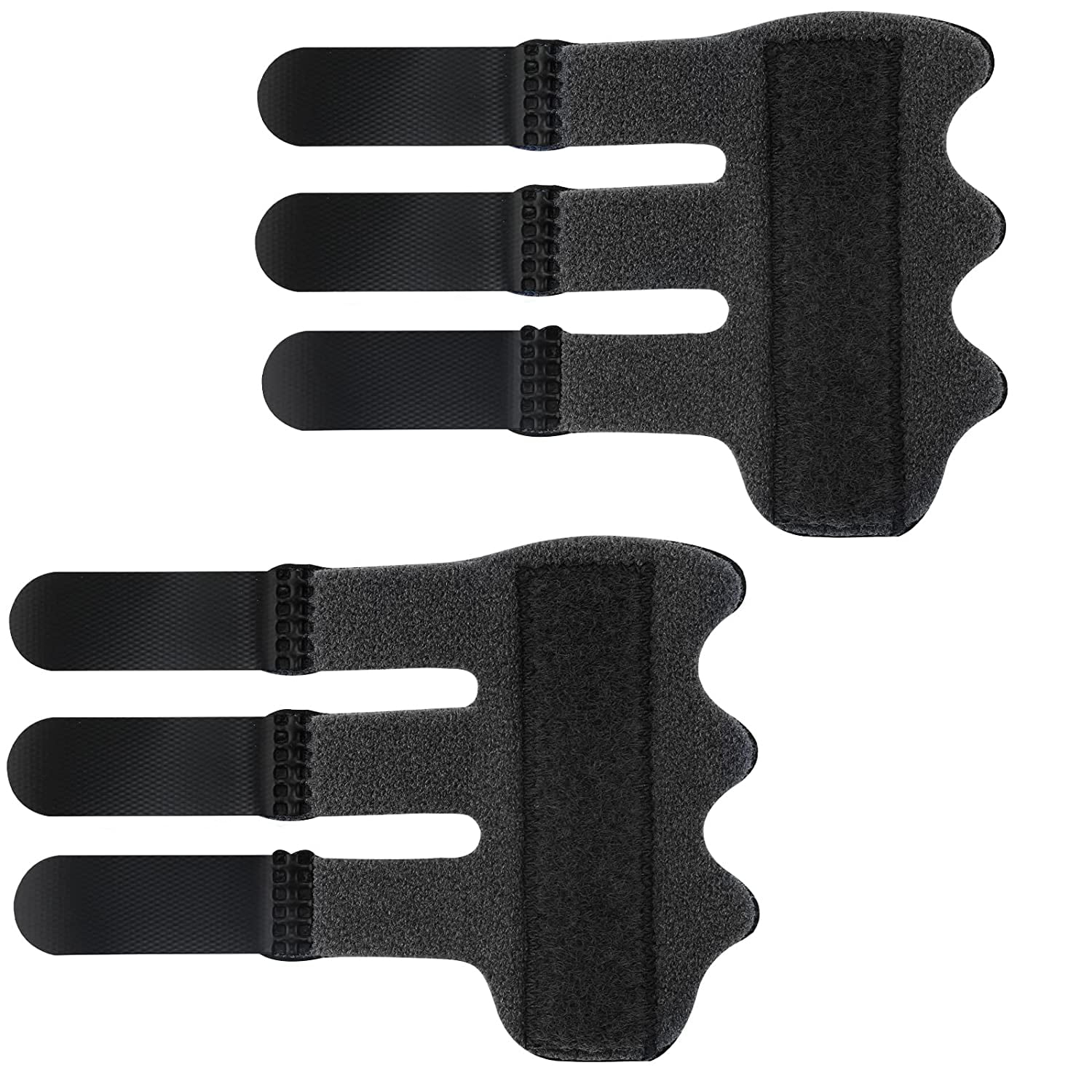 2pcs Finger Splints, 4.5x3.1inch Brace Finger Upgraded Broken Finger