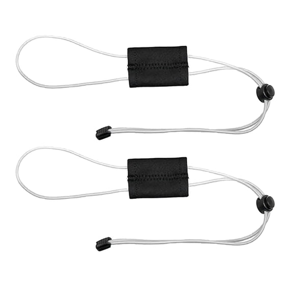 2pcs Fishing Graph Cover Strap Elastic Bungee Securely Fit Up to 18in Screen Adjustable Flexible Bungee Strap for Travel