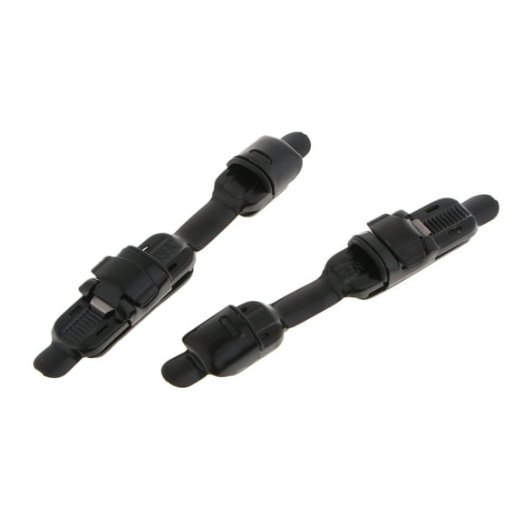 2pcs Fishing Rod Reel Seat for Casting Trolling Fishing Rod - Black