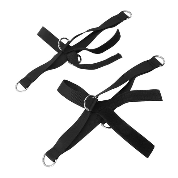 2pcs Fitness Hip Flexor Ankle Strap Strength Training Hip Lifting Resistance Bands for Gym Outdoor Home Workout Lower Body Exercises