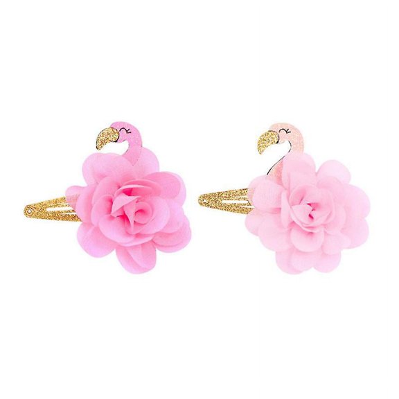 2pcs Flamingo Hair Clip