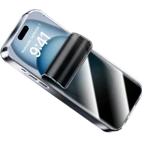2pcs Flexible Privacy Hydrogel Film for iPhone 16 Pro 5G 6.3" 2024 Anti-Spy Anti-Peeping TPU Screen Protector Touch Sensitive Explosion-Proof Not Tempered Glass