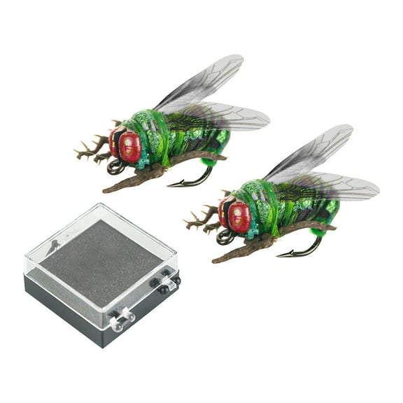 2pcs Flies// Baits, Simulation , saltwater and freshwater /Fresh Water for Outdoor Fun - 14mm