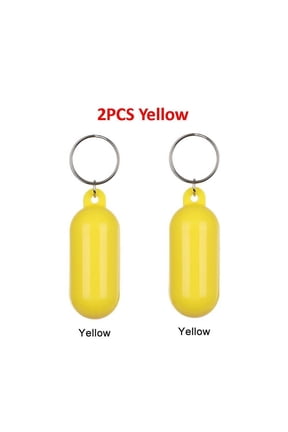 2pcs- Floating Keychain Buoyant Key Ring Boating Float Marine Water Safety