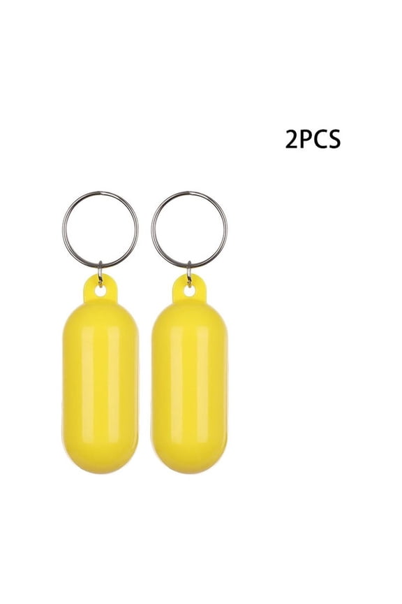 2pcs Floating Keyring Fender Buoyant Key Ring Marine Sailing Boat Float Keychain