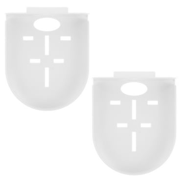 HASTHIP Wall Mount Camera Shelf for Security Cameras with Self Adhesive 2PCS White | No Drill Floating Design