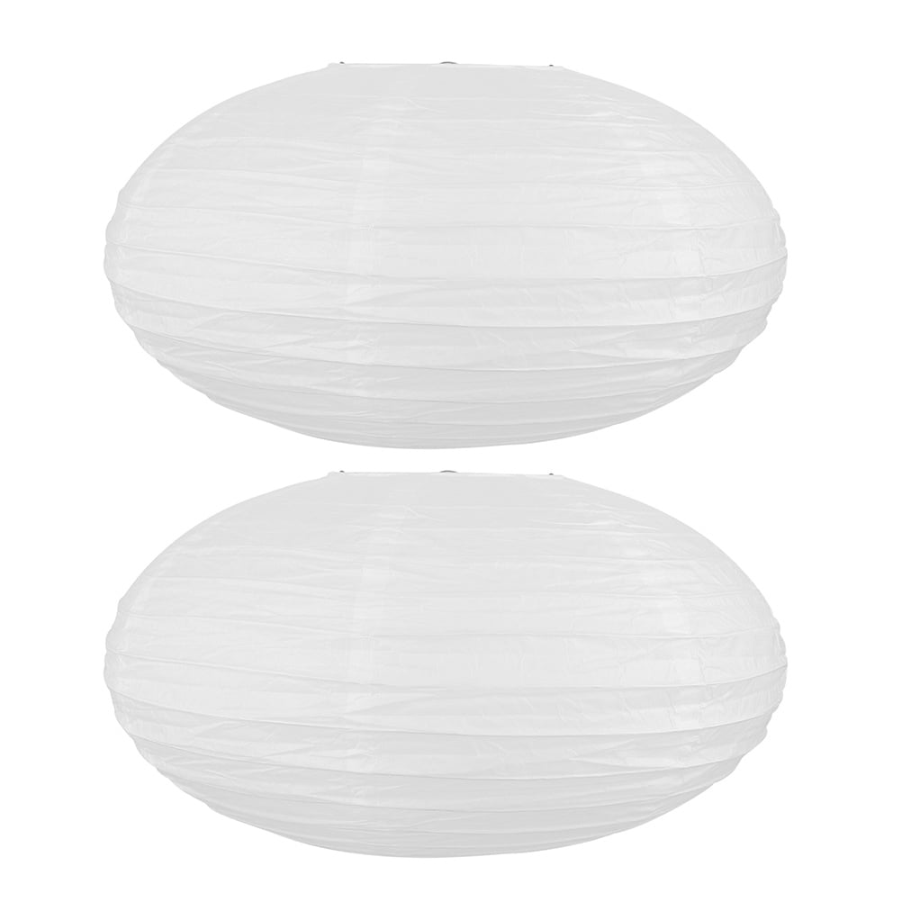 2pcs Flying Saucer Shaped Lantern Balls Decorative Paper Lanterns Kids