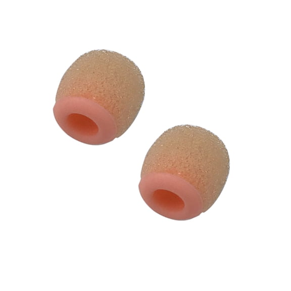 2pcs Foam Windscreen Covers with Silicone Holder Compatible for RODE Smartlav＋ Lavalier Mic with Diameter of 4-5.0mm