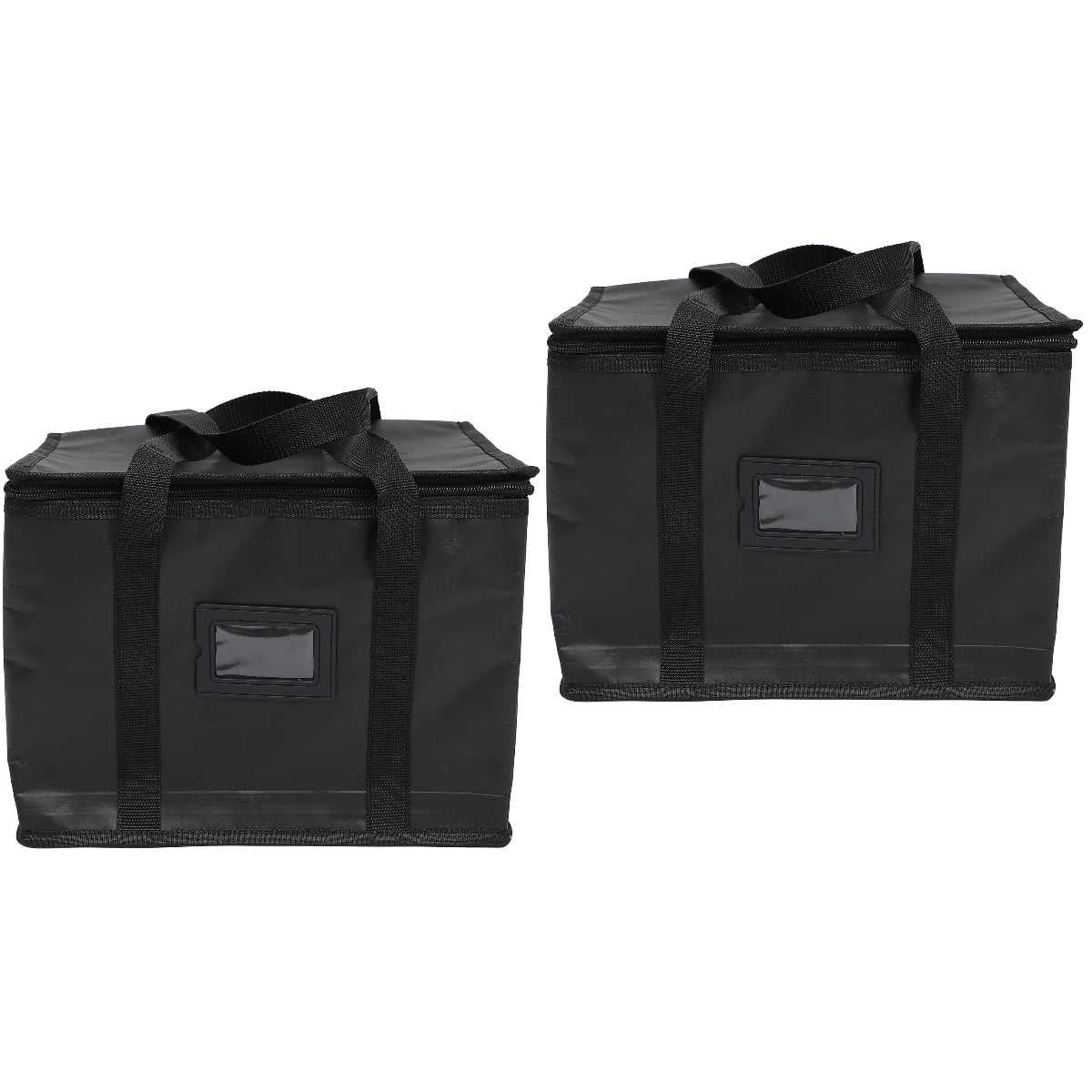 2pcs Food Delivery Bag Food Warmer Grocery Bag Jumbo Insulated Bag for