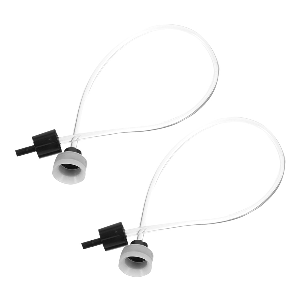 2pcs Food Sealing Saving Adapter Vacuum Sealer Hose Replacement Kitchen