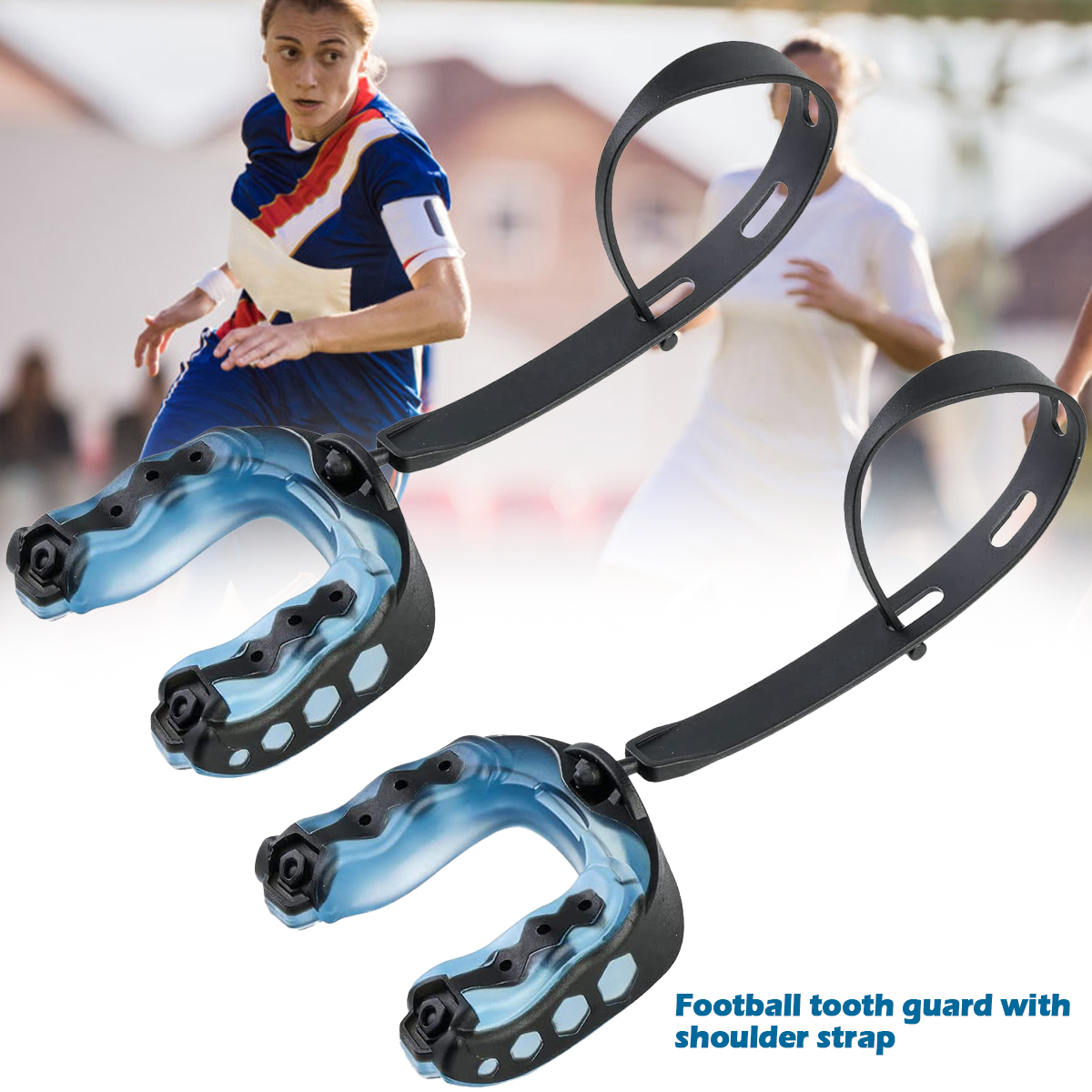 2pcs Football Mouth Guard Professional Sports Mouth Braces For Kids 