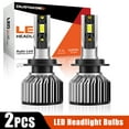 thumbnail image 1 of 2pcs For Porsche Boxster 1997-2005 H7 LED Headlight Bulbs, 6000K White 12000 Lumens 600% Brightness H7 LED High Beam/ Low Beam Replace, 1 of 9