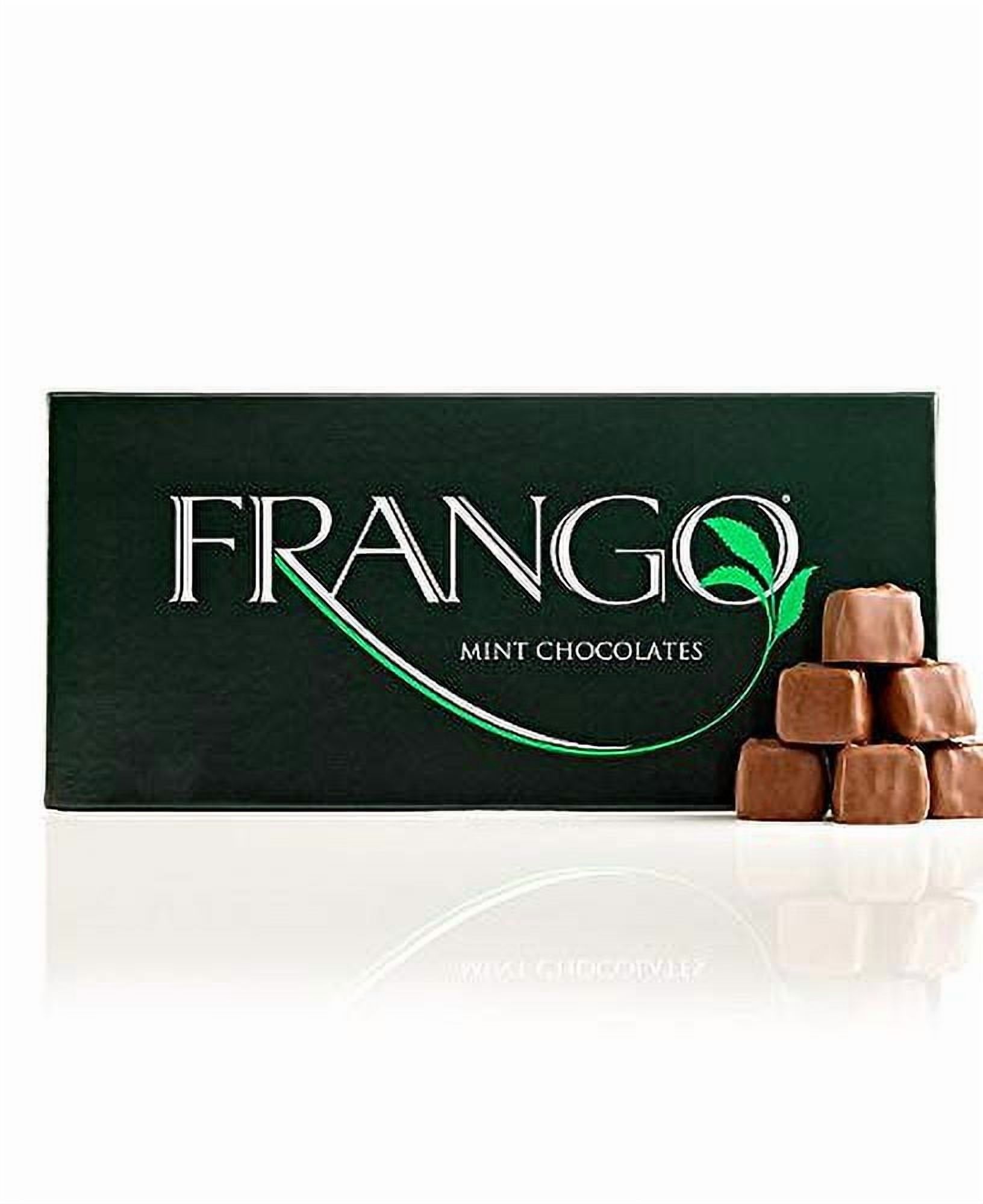 2pcs Frango Chocolates, (1 Lb.), Famous Macy's & Chicago Marshall Field's Candy. Great For Valentine's Gifts, Entertaining & More (Milk Chocolate Mint)