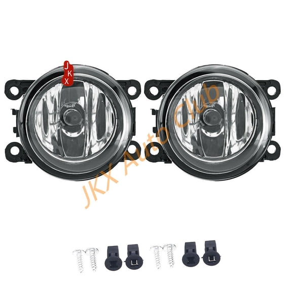 2pcs Front Bumper Driving Fog Lights Lamps Assembly q Fit For Ford Focus Mustang