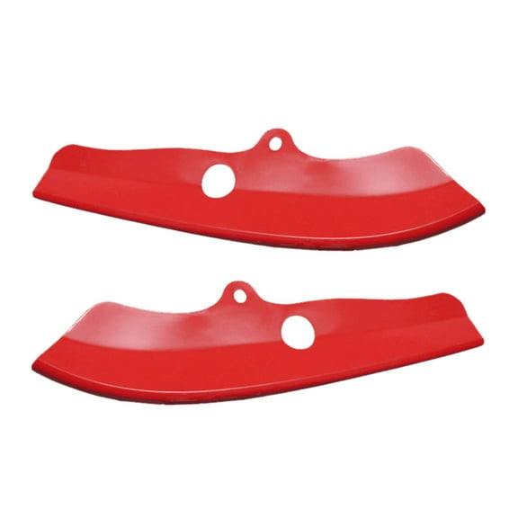 2pcs Front Bumper Lip Spoiler Splitter Protector Cover Strip Trim Bezel Fit For Dodge Challenger 2015 2016 2017 2018 2019 2020