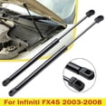 thumbnail image 1 of 2pcs Front Engine Cover Bonnet Hood Shock Lift Struts Bar Support Arm Gas Hydraulic SG371003 For Infiniti FX35 FX45 2003 - 2008, 1 of 6