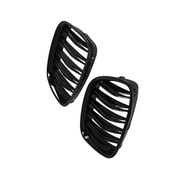 2pcs Front Kidney Grille Grill Left and Right For BMW 5 Series GT F07 01/2009-02/2017 51137200170 51137200169