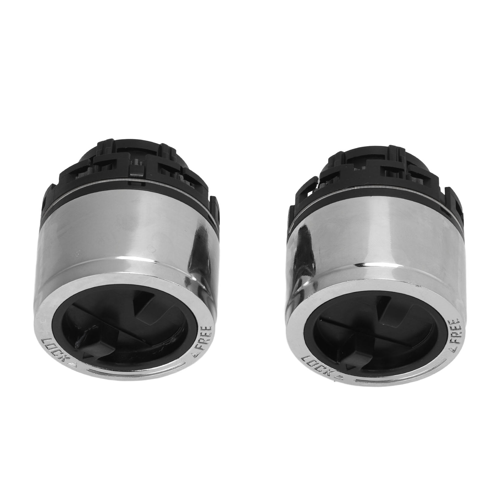 2pcs Front Manual Locking Hubs 15001.70 Metal Replacement for Ford