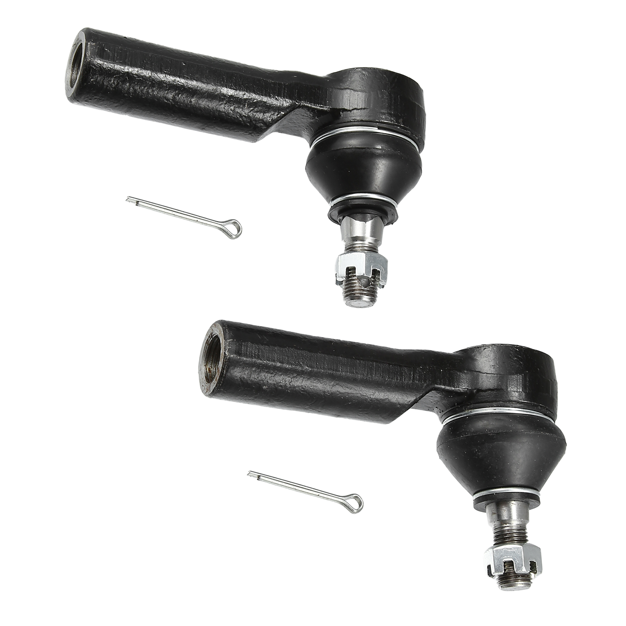 2pcs Front Outer Tie Rod End Links Suspension Steering Tie