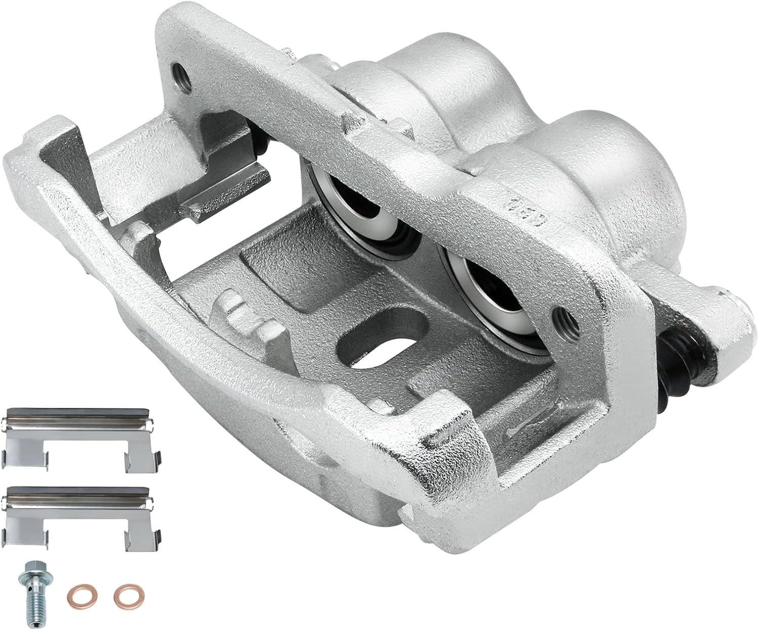 2pcs Front Right Brake Caliper with Bracket for Chevy GMC Silverado 1500 2500