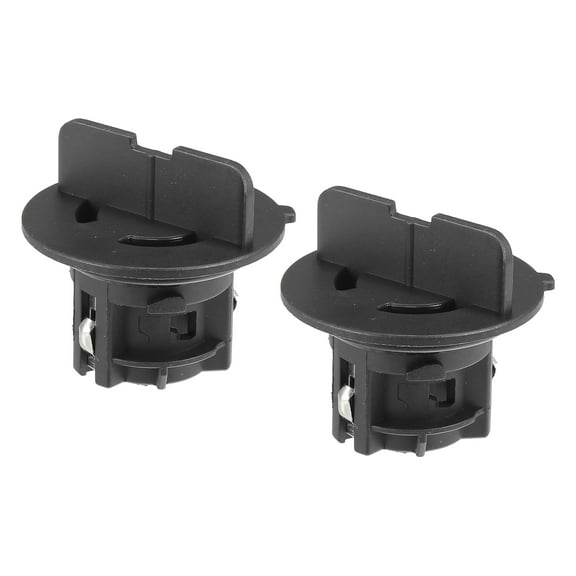 2pcs Front Turn Signal Light Lamp Bulb Sockets No.63117159571 for BMW 325i 325xi 328i 330i 335i Black