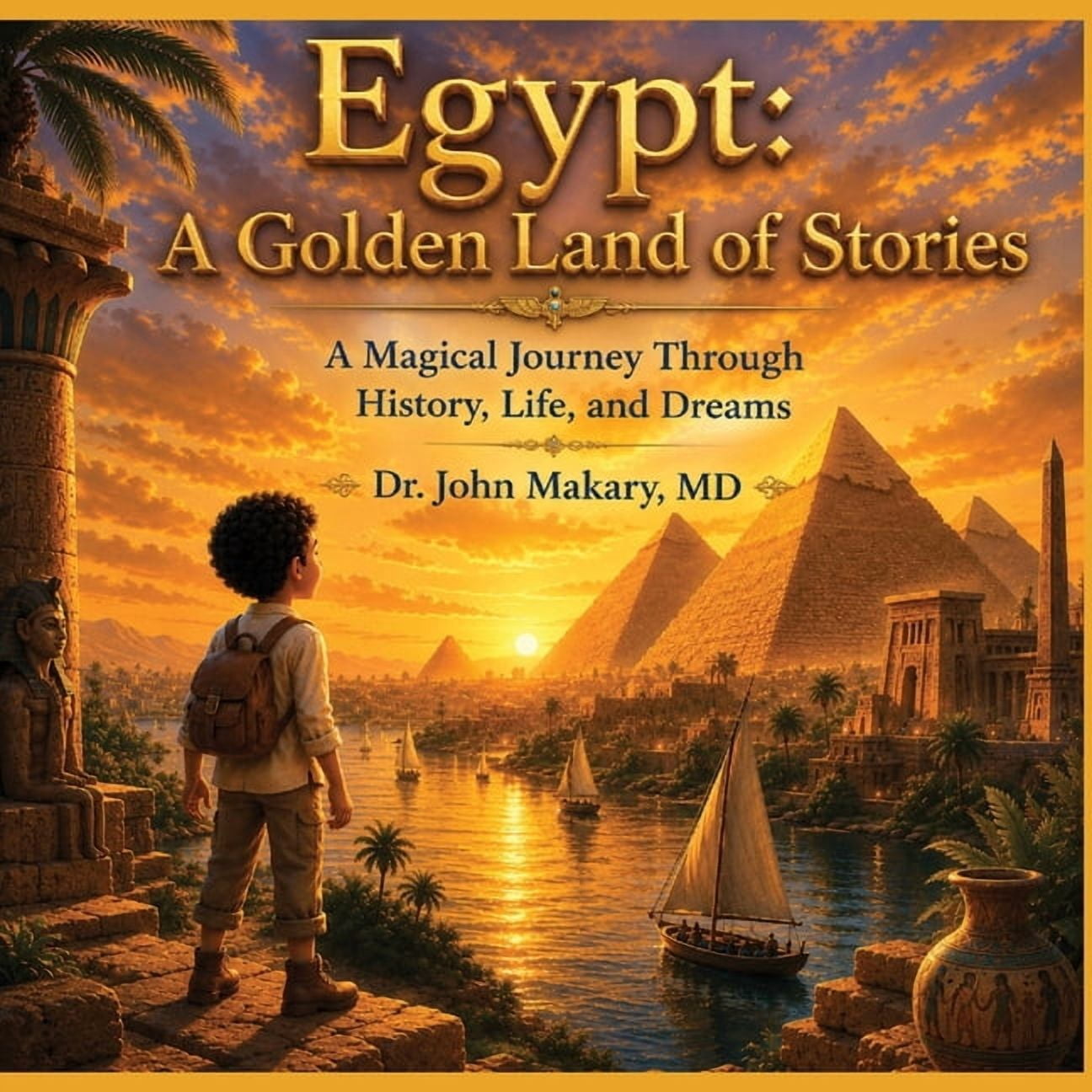 Dr. Makary's World Adventures Egypt: A Golden Land of Stories: A Magical Journey Through History, Life, and Dreams, (Paperback)