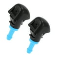 thumbnail image 1 of 2pcs Front Windshield Washer Nozzles for Subaru Outback 2010-2014 for Subaru Legacy 2010-2014 Black Blue, 1 of 6
