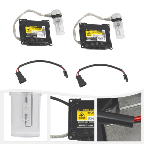 2pcs Front Xenon HID Headlight Ballast Control Module For Toyota Prius 2006-2009