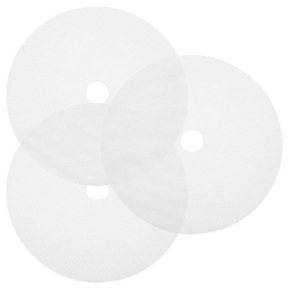 2pcs Fruit Dehydrator Sheets Round Fruit Trays Dehydrator Non Stick Silicone Mats