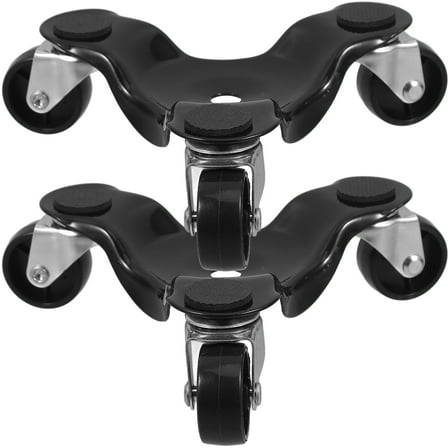 2pcs Furniture Moving Tool Triangle Dolly Moving Furniture Dolly 3-wheel Mover