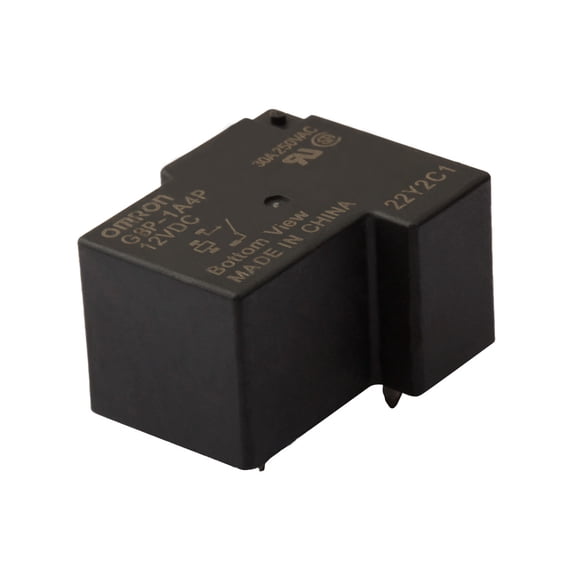 2pcs G8P-1A4P-12VDC Fully-Sealed PCB Relay 30A 250VAC, Fully-Sealed PCB Relay for PC Board or Panel-Mounted