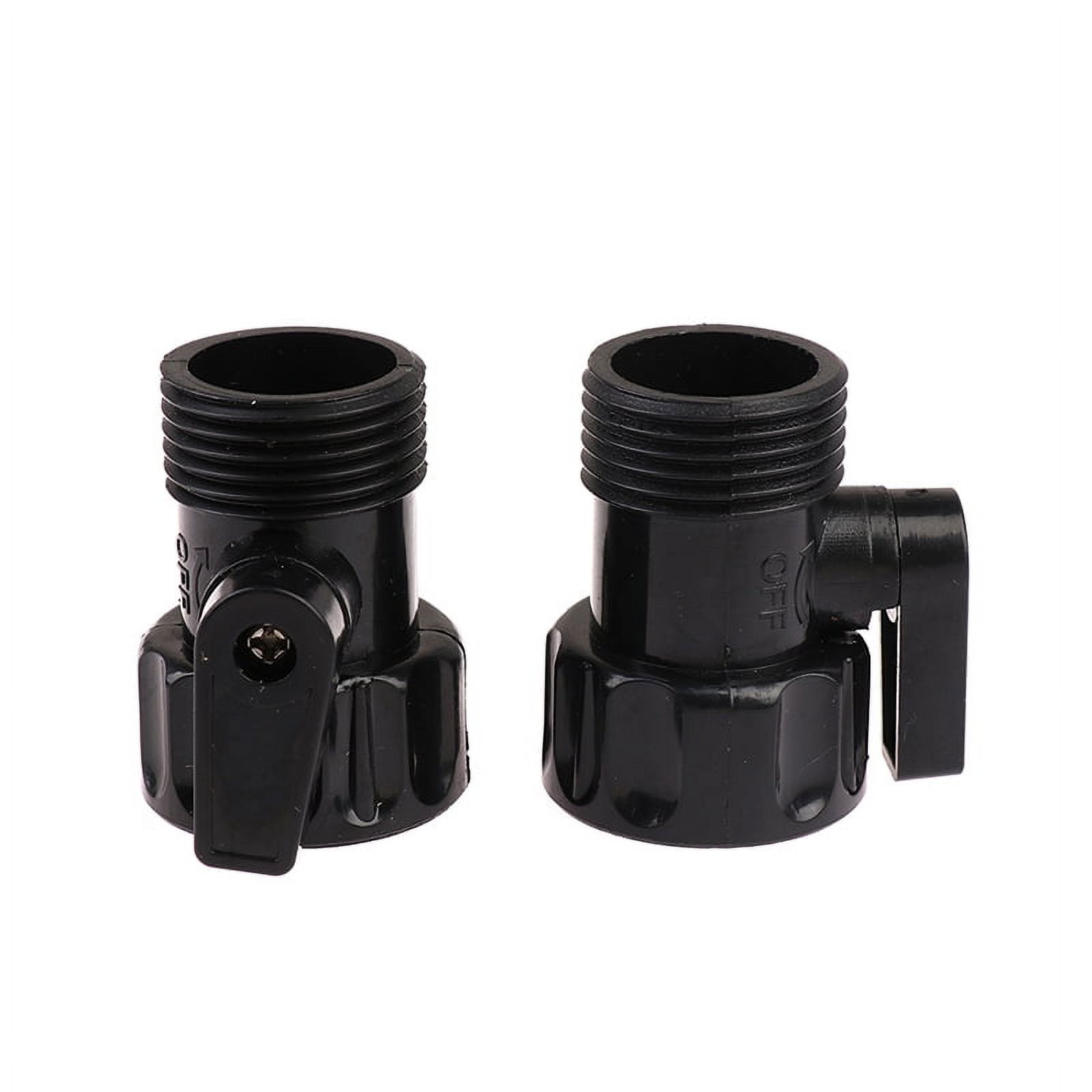 2pcs Garden Irrigation Valve 3/4" Male to Female Thread Extend Hose ...