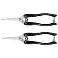 2pcs Garden Shears Pruning Shears Flower Plant Scissors Gardening Hand