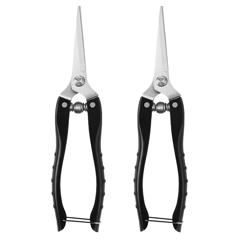 2pcs Garden Shears Pruning Shears Flower Plant Scissors Gardening Hand
