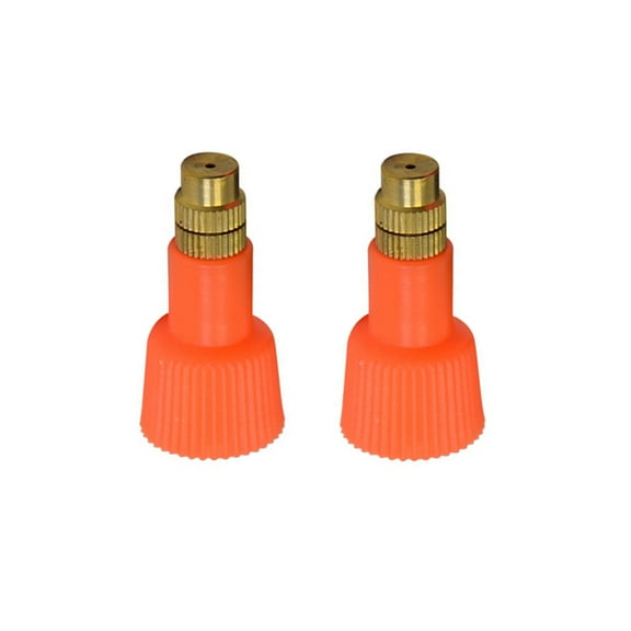 2pcs Garden Sprayer Nozzle Tips Replacement Caps for Watering Tanks Misting Nozzles with Adjustable Sprays Patterns