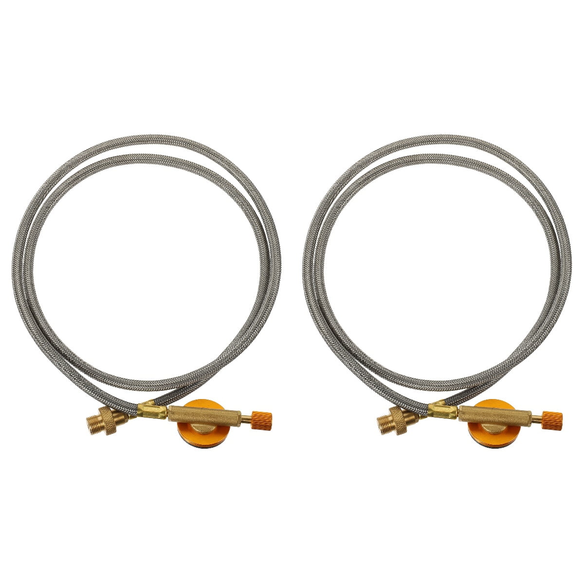 Onaparter 2pcs Gas Grill Regulator And Hose Propane Equipment Hose for