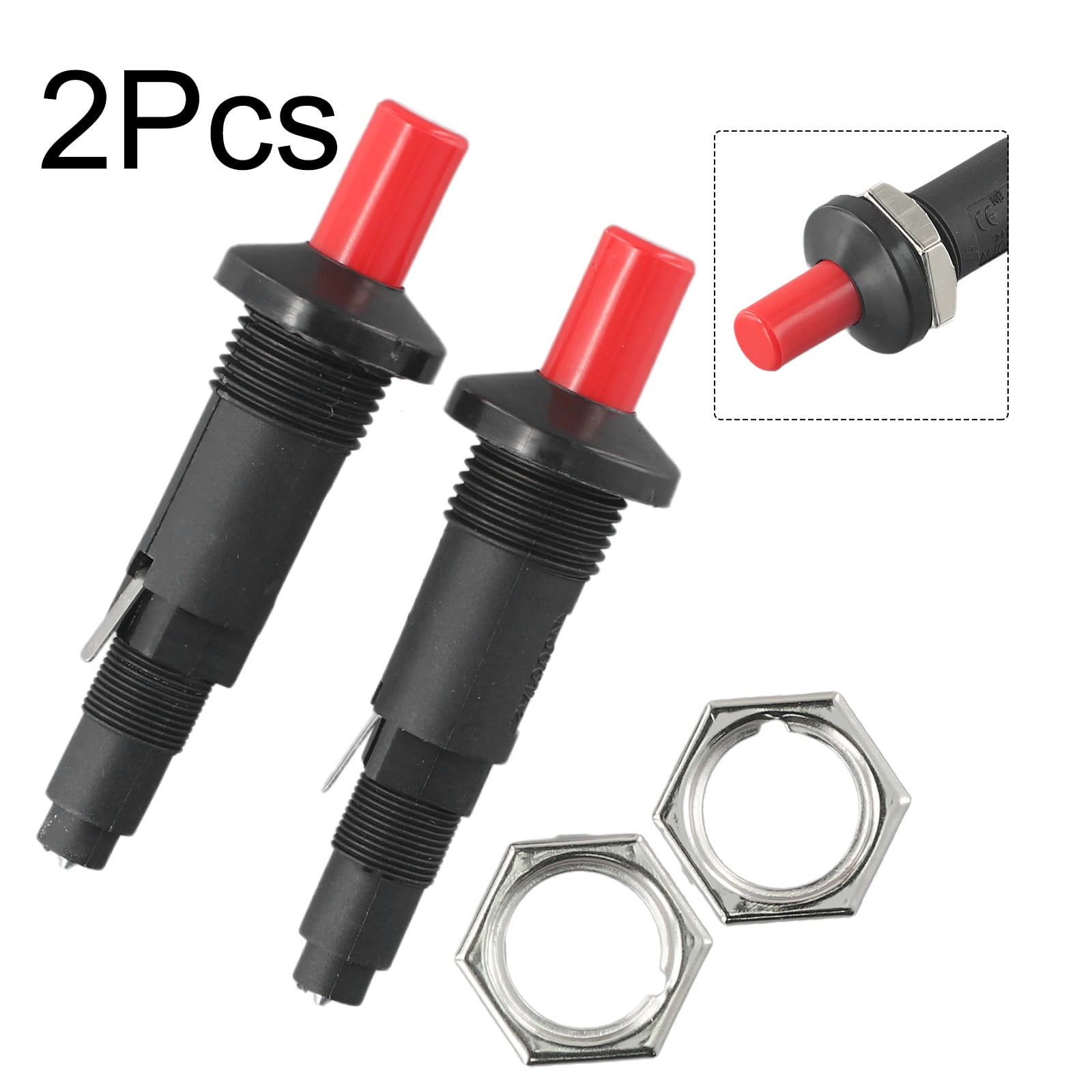 2-pack Universal Piezo Spark Igniter Push Button Gas Fireplace Grill Bbq Stove - View #7