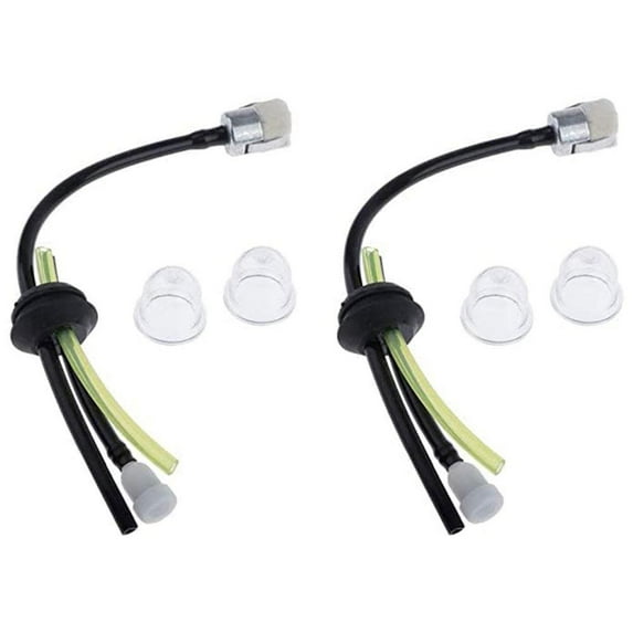 2pcs Gasoline Filter Gasoline Hose Set Gasket Engine Hedge Trimmer Trimmer W9M1