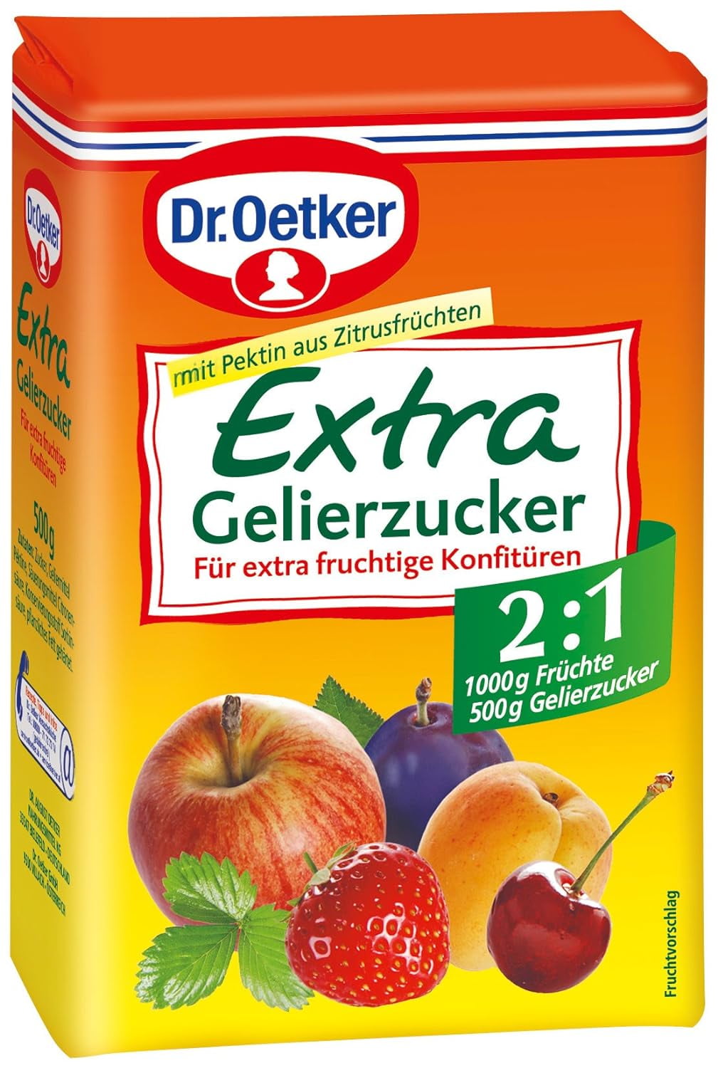 2pcs Gelierzucker 500g - Gelling Sugar 17.6oz by