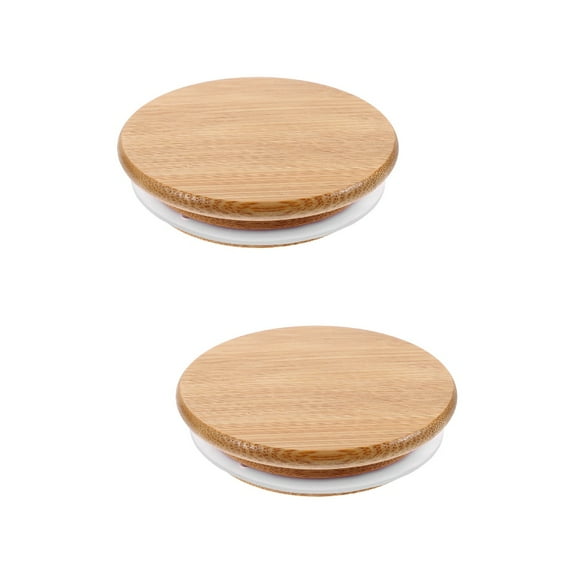 2pcs Glass Water Pitcher Lid Water Jug Cover Replacement Lid Home Water Kettle Lid