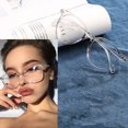 thumbnail image 1 of 2pcs Glasses Frame Spectacles Protection Clear Lens Eyeglasses Glasses Frame, 1 of 7