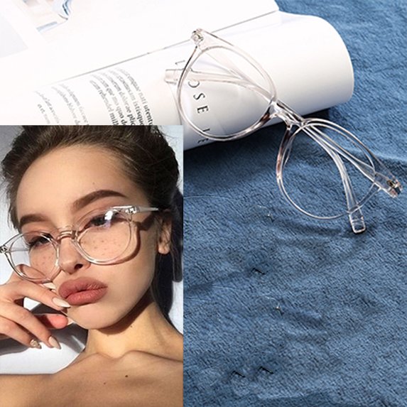 2pcs Glasses Frame Spectacles Protection Clear Lens Eyeglasses Glasses Frame