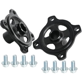 2pcs Go kart 4 Stud 23T Spline Wheel Rim Hub 110mm Bolt Rear Axle Hubs for ATV Go Kart 110cc 125cc 150cc Quad Bike