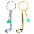 thumbnail image 1 of 2pcs Golfing Keychains, 1 of 3