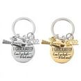 thumbnail image 1 of 2pcs Graduate Memorial Keychain, 1 of 3