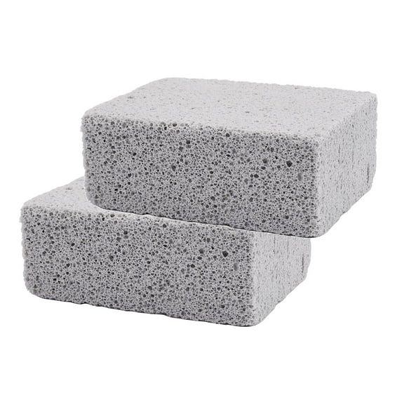 2pcs Grill Cleaning Brick Pumice Stone Griddle BBQ Rack Cleaner