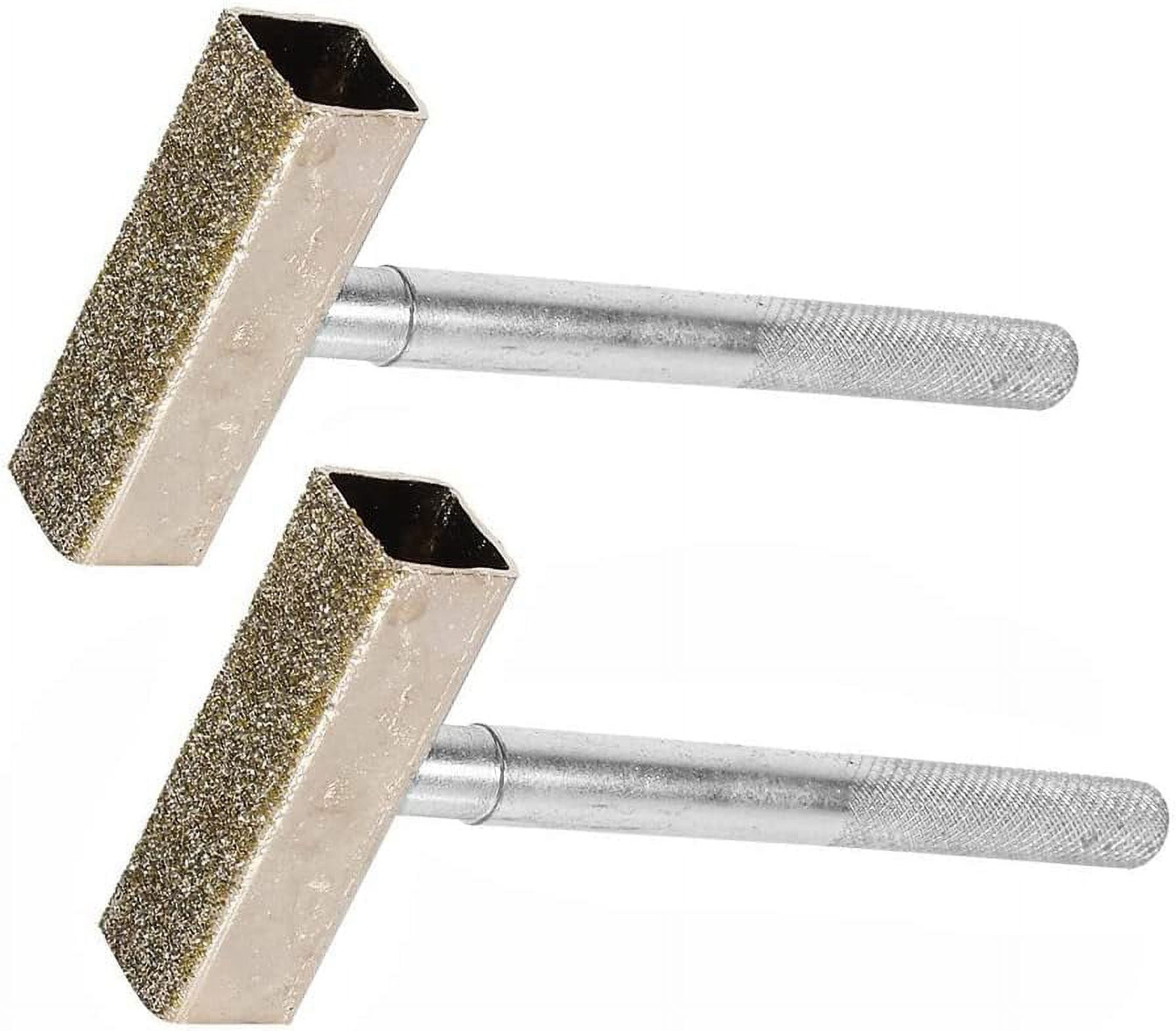 2pcs Grinding Wheel Dresser Diamond Grinding Wheel Stone Bench Grinder