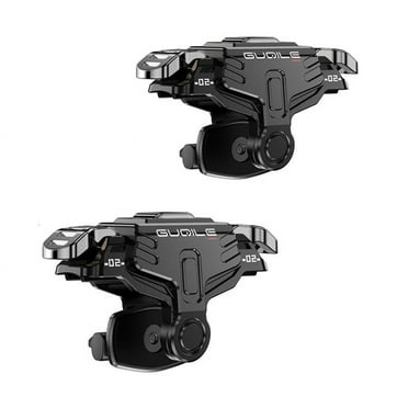 2pcs Gt02 Game Trigger Compatible For Pubg Aim Shooting Button Controller Gamepad Compatible For Iphone 13 Android