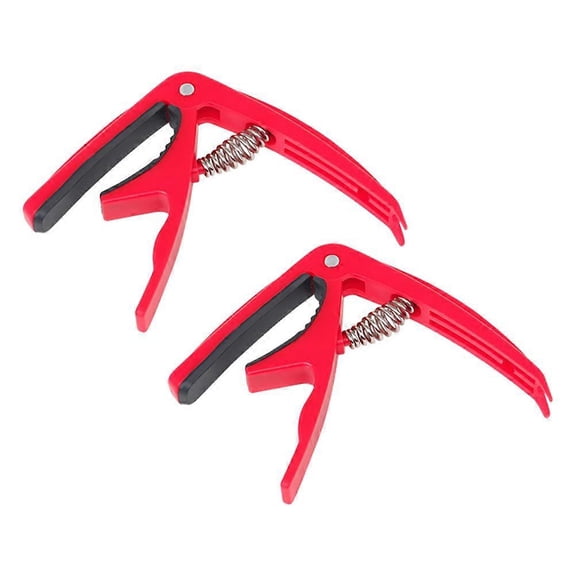 2pcs Guitar Capos Tension Adjustable Capo String Instrument Capo Replacement Guitar Accessory
