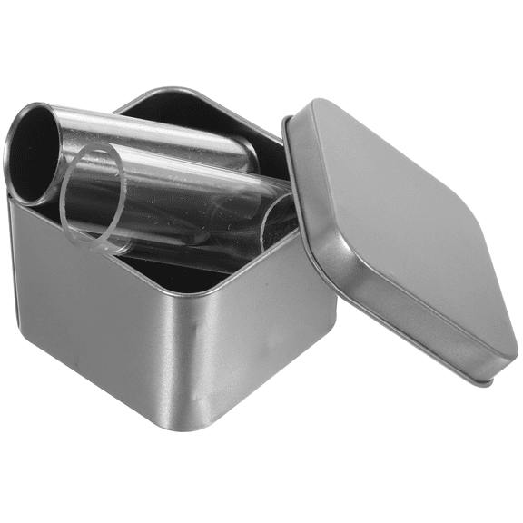 Guitar Slide Ring Set for Instrument Accessories Made of Stainless Steel and Acrylic Silver Color